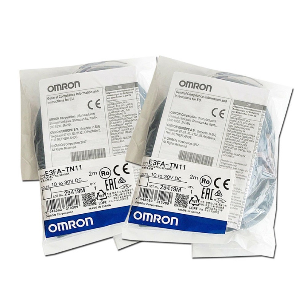 Omron 1X switch E3FA-DN11 E3FA-DP11 E3FA-LP12 E3FA-RN11 E3FA-TN11 E3FA-VN11