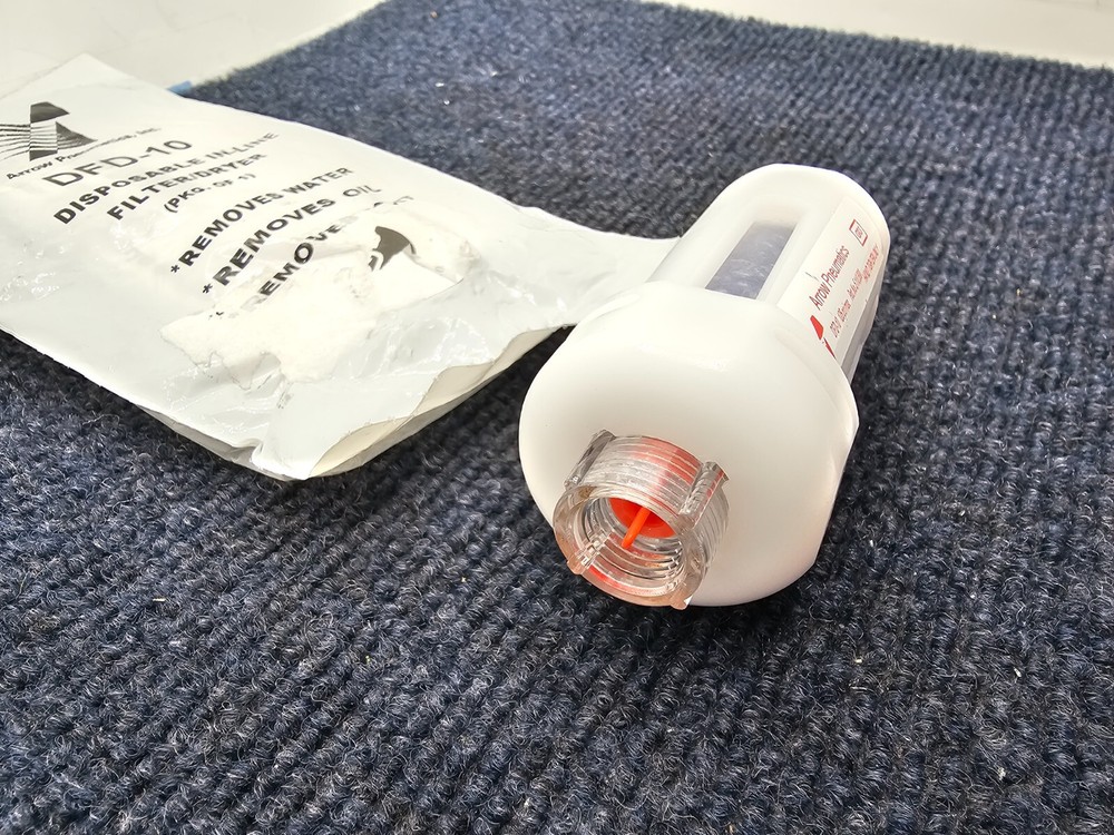 Arrow Pneumatics DFD-10 Compressed Air in-Line Desiccant Filter Dryer