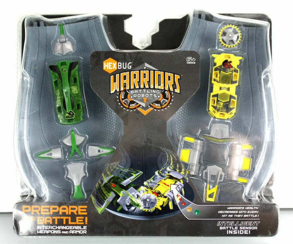 2013 - HexBug Warriors Battling ROBOTS Battle Arena TRONIKON vs VIRIDIA 🌟NEW🌟