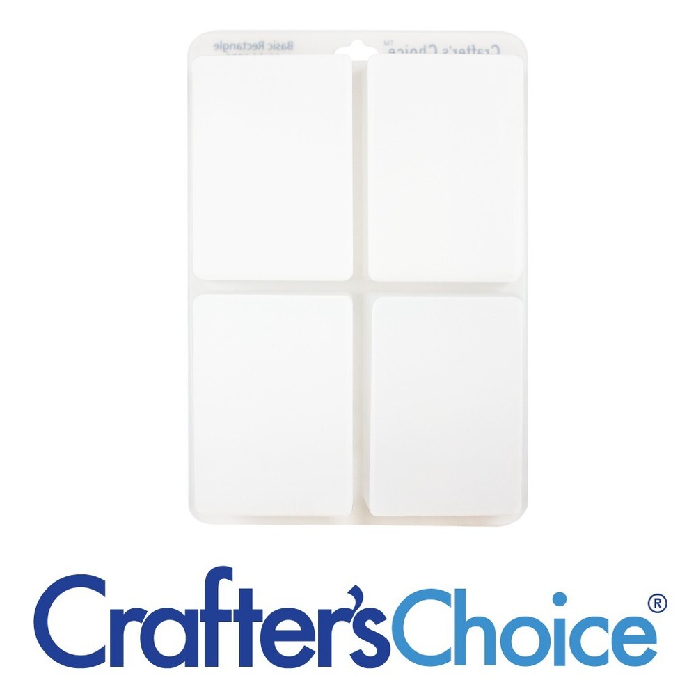 Crafter's Choice - Rectangle Basic Silicone Mold 1601