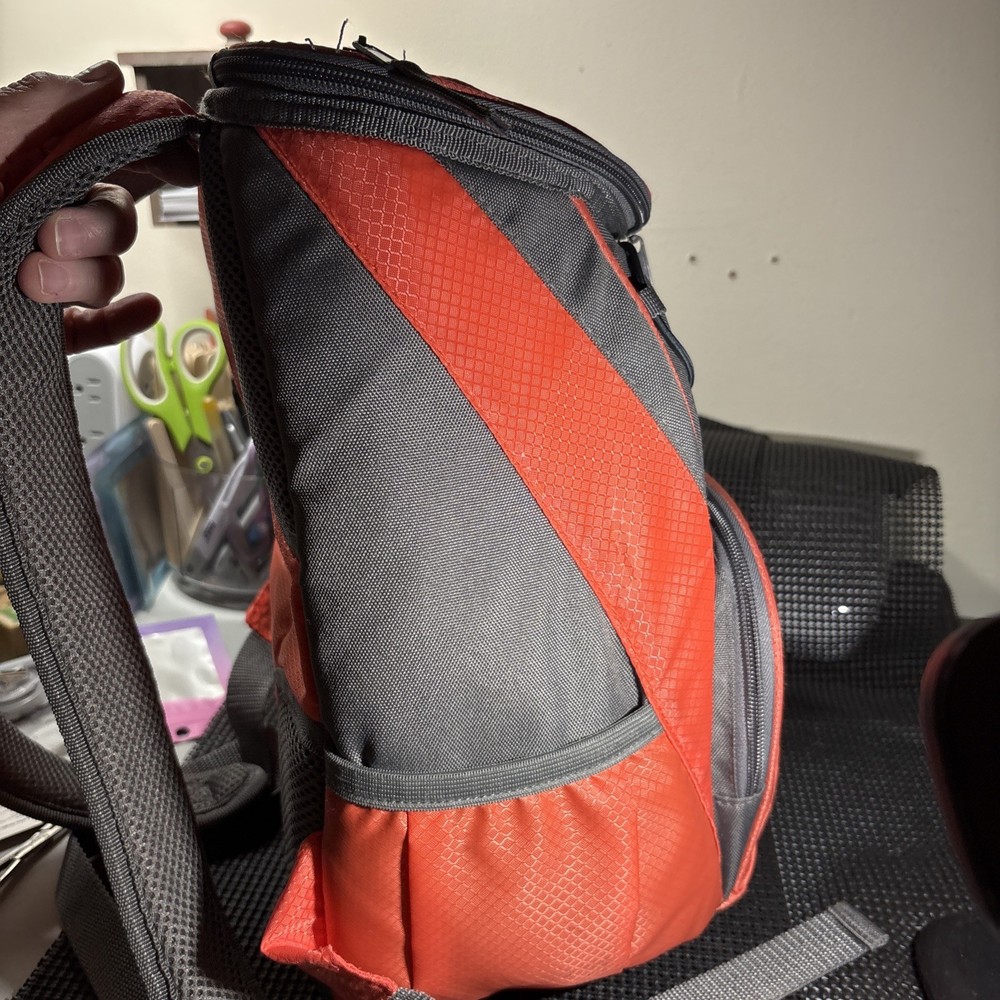 Glacier s Edge Cooler Orange Backpack