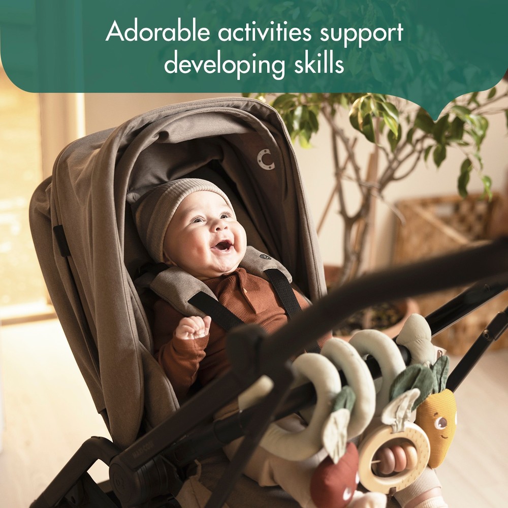 Tiny Love Spiral Stroller Activity Toy, Multicolor