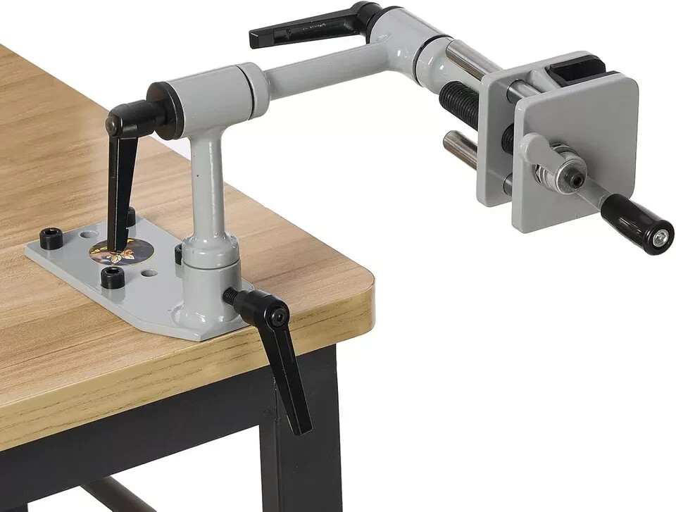 Universal Compound Bow Vise 360° Adjustable Set Press Archery Tool Professional