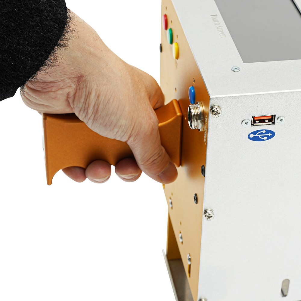 Portable Metal VIN Code Engraving Printer Touch Screen Dot Peen Marking Machine