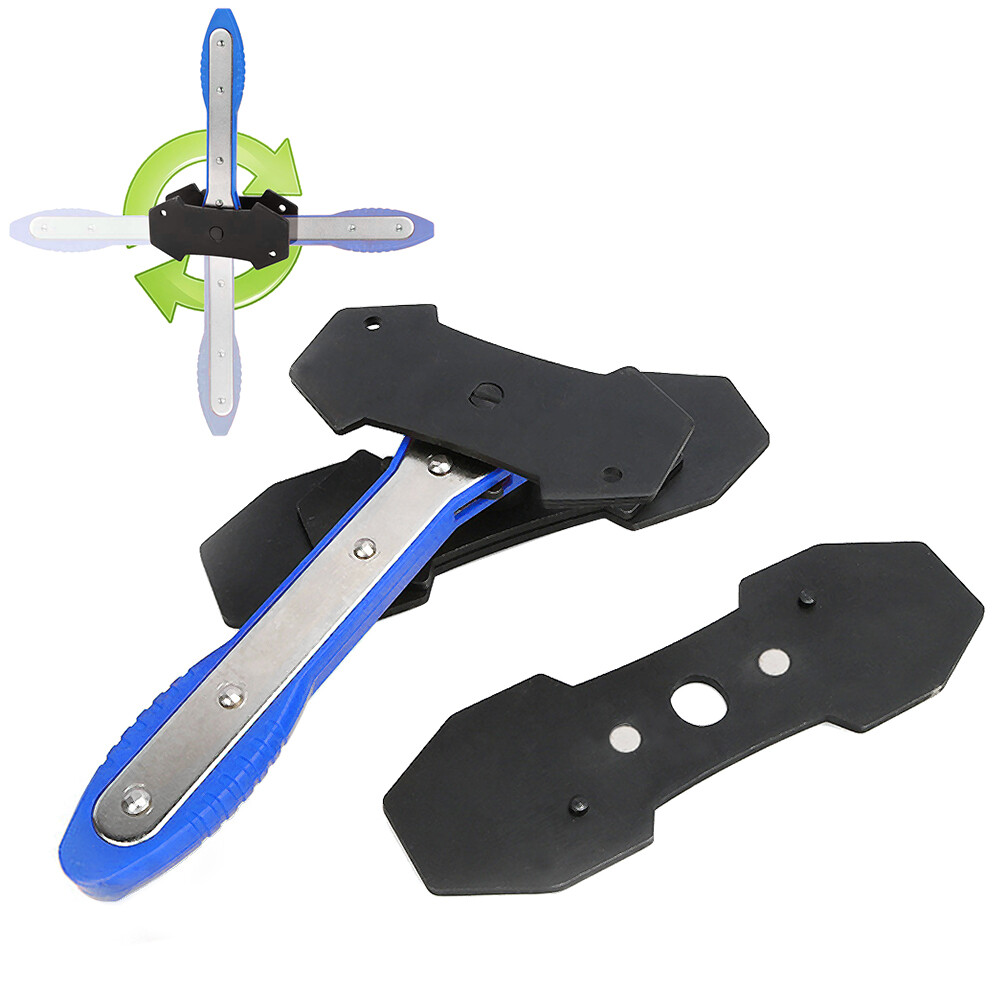 Car Ratchet Brake Piston Caliper Spreader Caliper Press Tool Separator Pad Blue