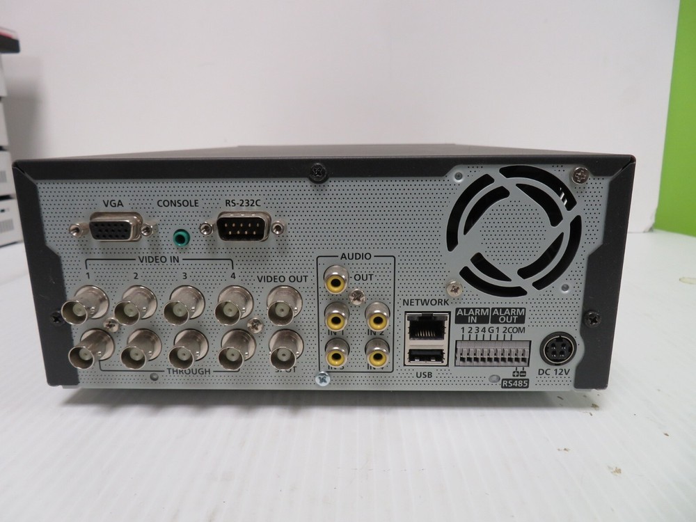 Open Box Samsung SRD-470D Security Camera 4-Channel DVR HDD + DVD Backup