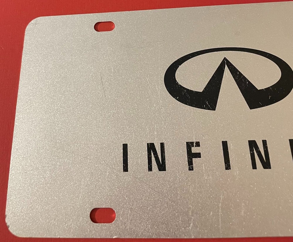 Infiniti Booster License Plate