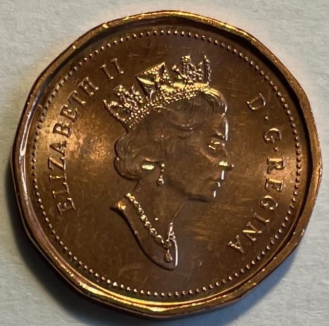 Canada 1 Cent 1996 - Maple Leaf - Dodecagon - Uncirculated