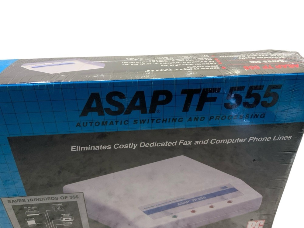 NEW SEALED Fax Switch Command Communications ASAP TF 555