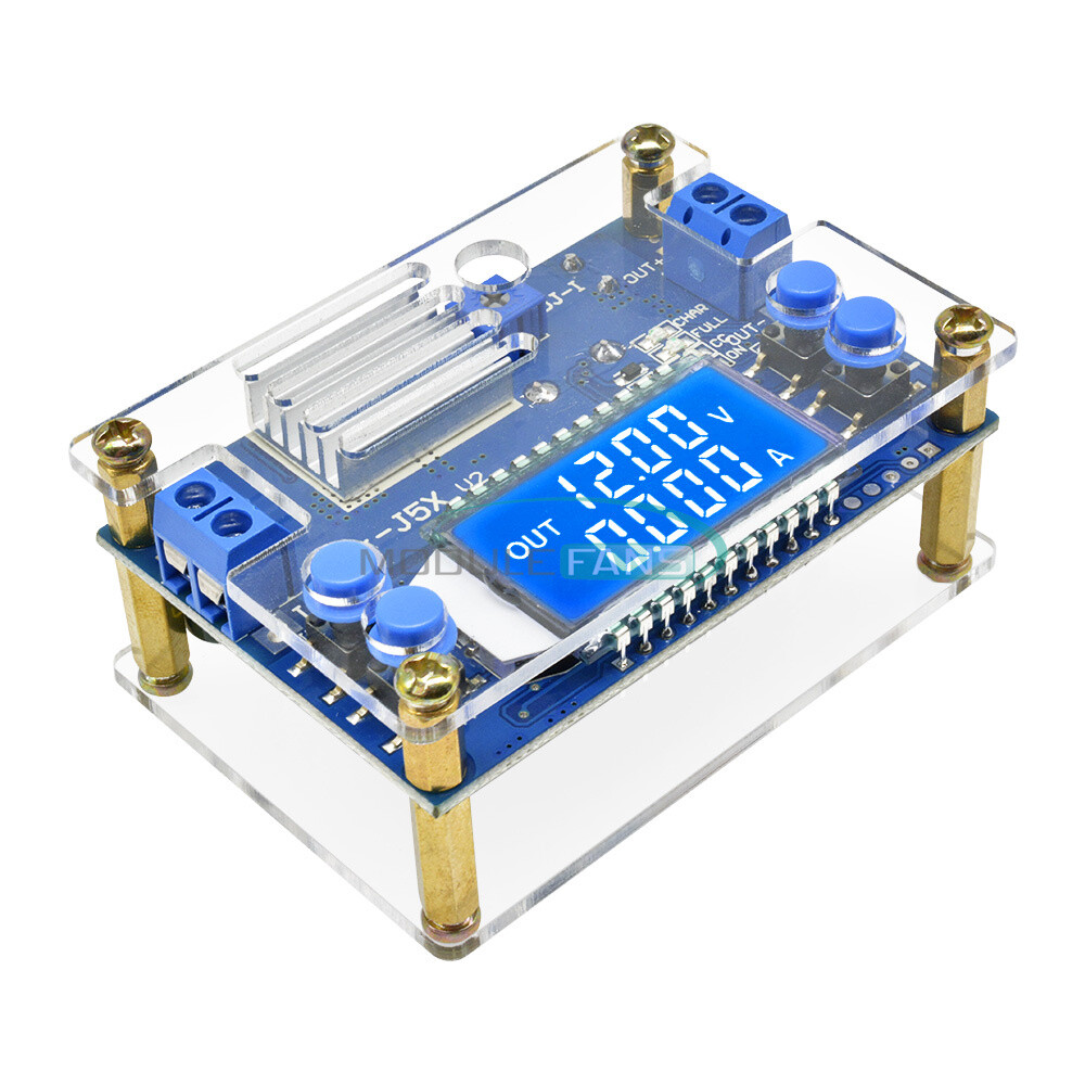 5A DC Boost Buck Down Constant Voltage Current Power Supply Module+Case