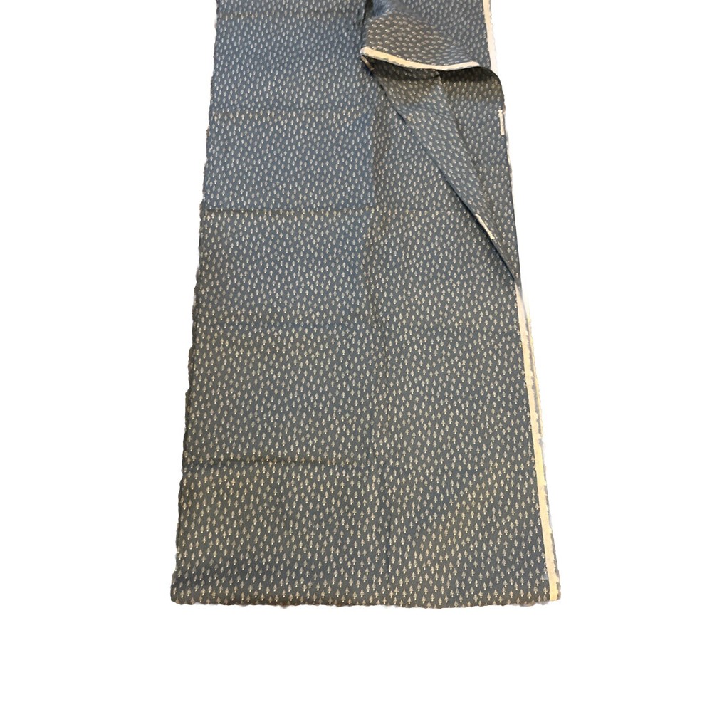 Marcus Brothers Textiles-Blue w/pine Tree pattern-5.25yds X 44”