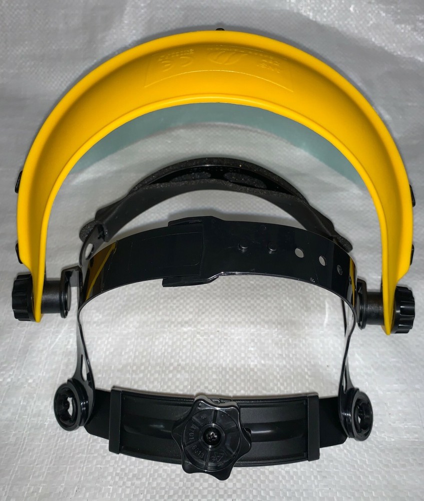 Astron Lightweight Adjustable 8" Clear Faceshield & Headgear Assembly