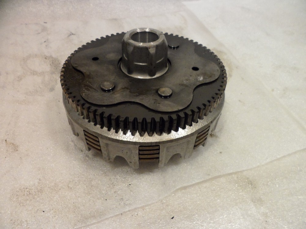 Yamaha sr125 e '82 (10f) clutch, pressure plate, inner, outer basket.