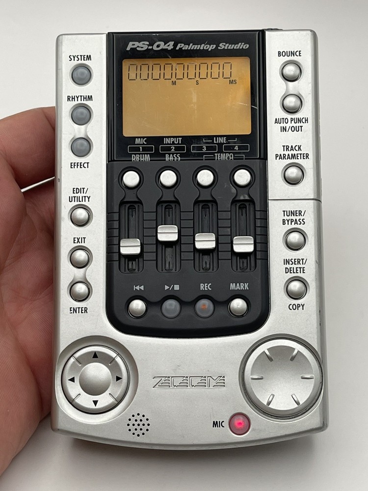 ZOOM PS-04 Palmtop Studio Portable Multi-Track Recorder