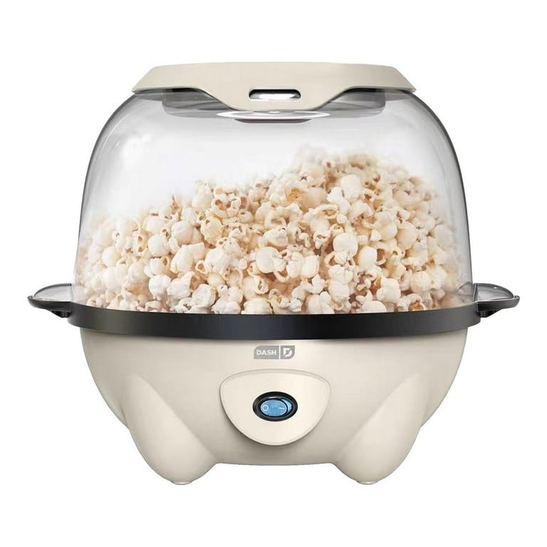Dash 5QT SmartStore Stirring Popcorn Maker- OPEN BOX WHITE