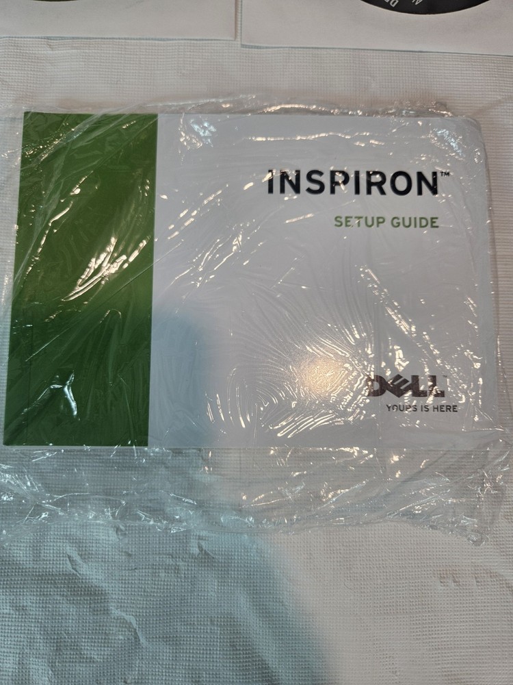 Dell Inspiron Windows 7 Setup Guide 2 DVD Reinstall Driver Utilities Sealed