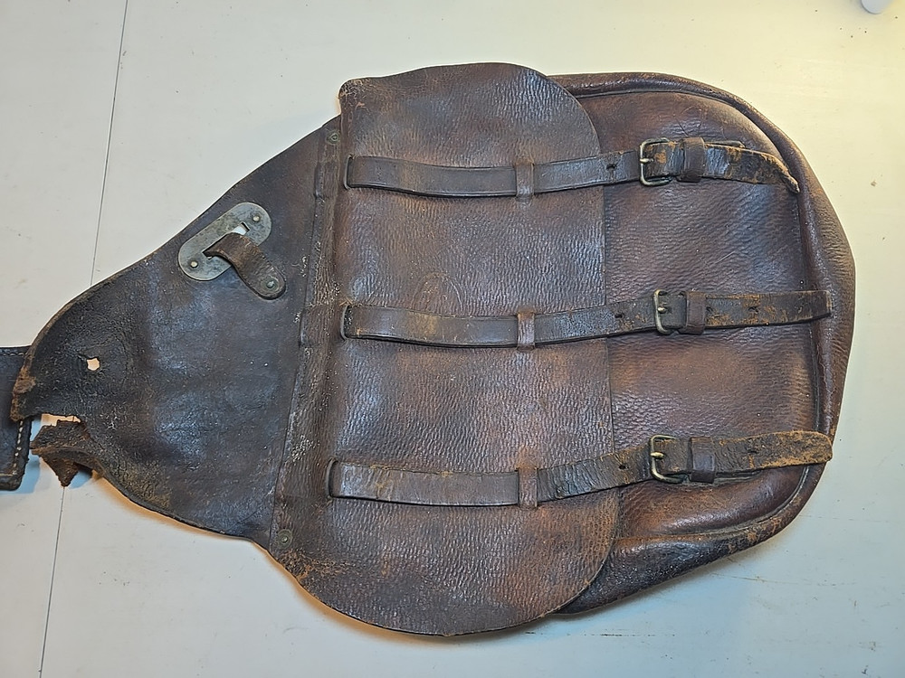 WWI Saddle Bags - Marked US