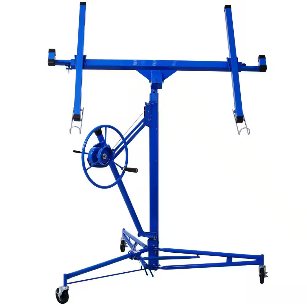 16 Ft. Drywall Panel Lifter, Drywall Panel Hoist, Jack Lifter Jack Rolling Caste