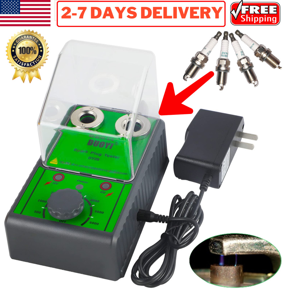 Spark Plug Tester 12V Petrol Gasoline Car Ignition Coil Analyzer Diagnostic Tool
