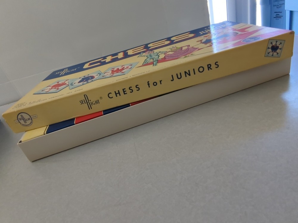 CHESS FOR JUNIORS Complete Unpunched 1963 Selchow & Righter