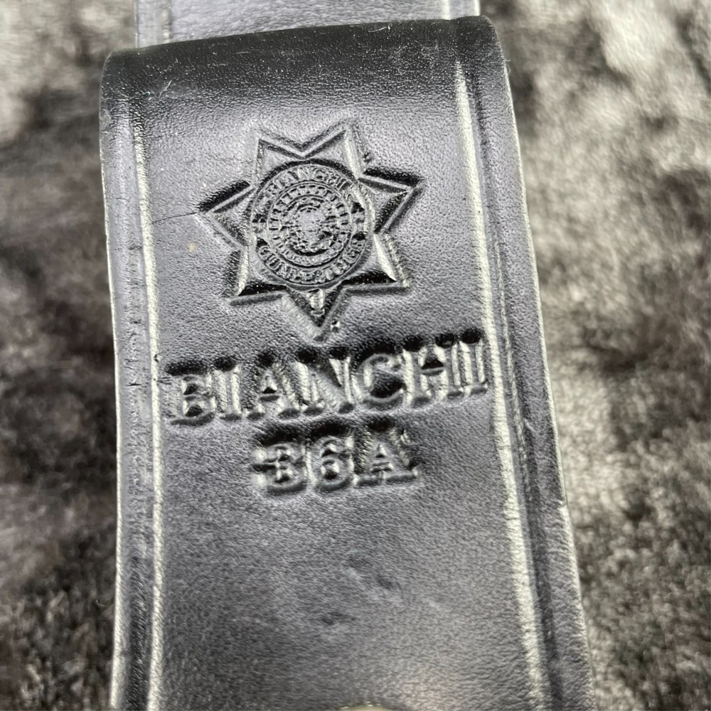 Bianchi Closed Top Flashlight Holder 36A Leather