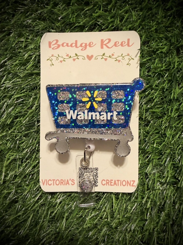 Walmart Cart Badge Reel