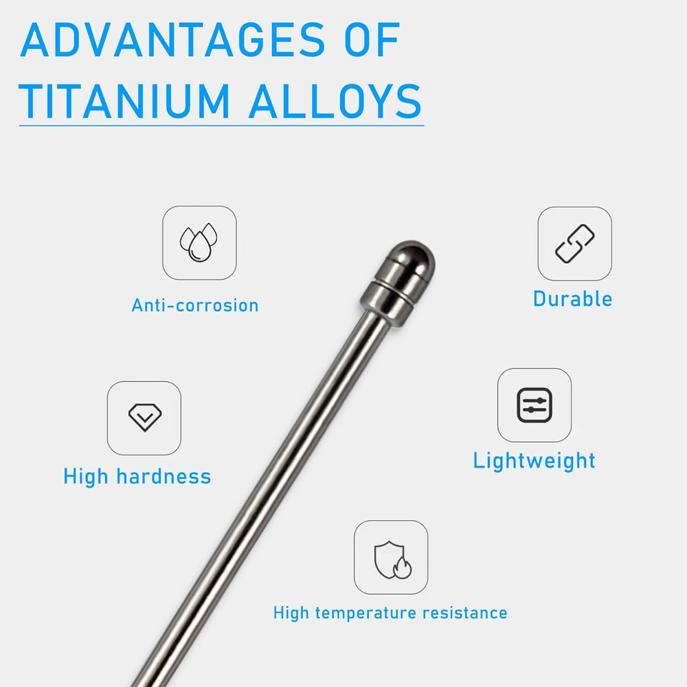 No Worn Out Titanium Alloy Replacement Maker Tips Fits for Remarkable 2 Maker St
