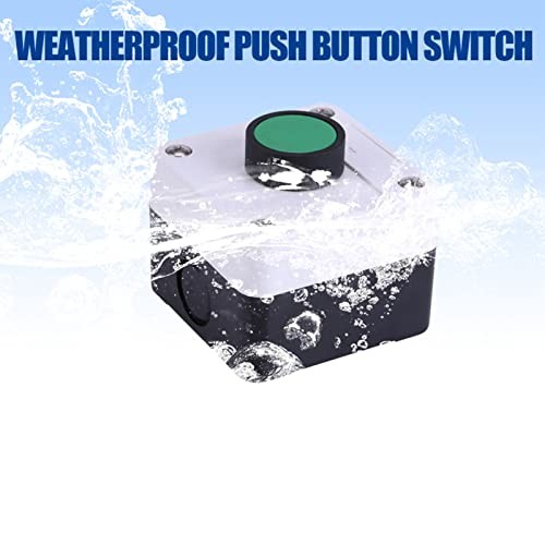 Push Button Switch Box, Momentary Station Exit Button Weatherproof IP54 ABS