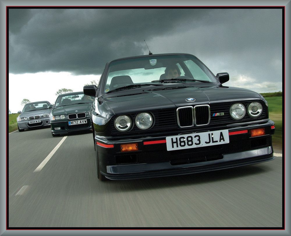 BMW E30 M3 Black, Toolbox - Refrigerator Magnet, 42 MIL