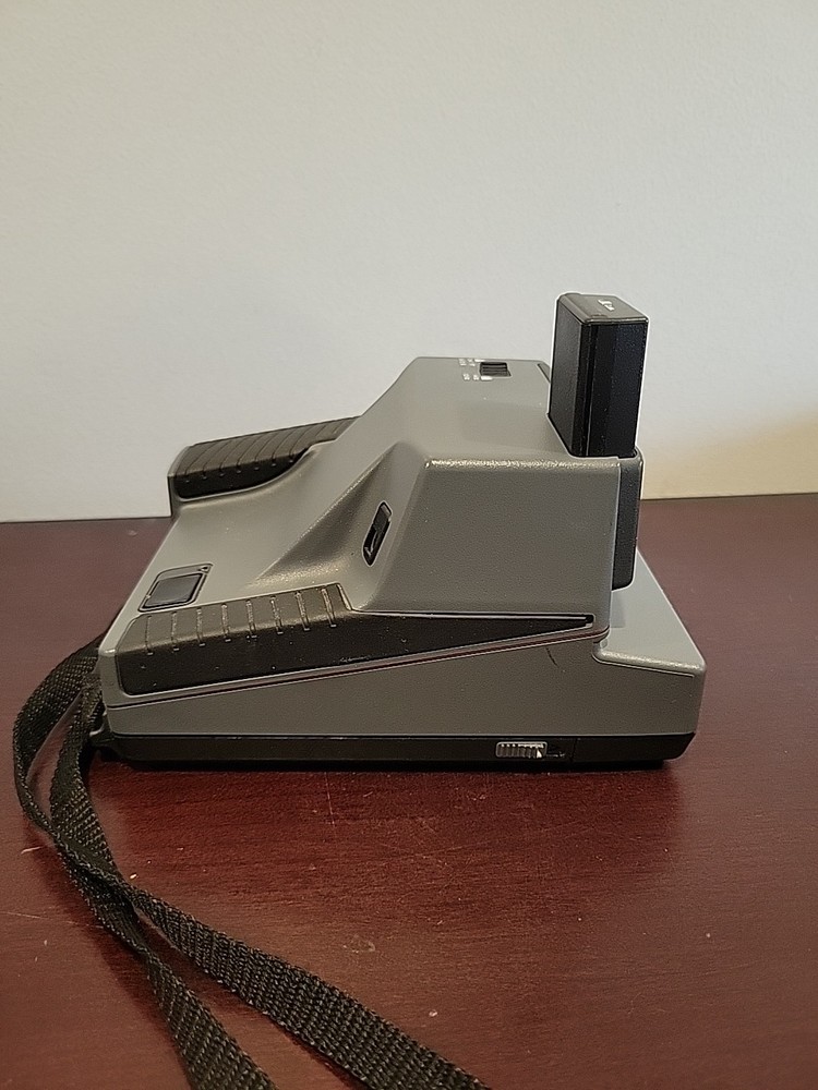 Vintage Polaroid Impulse 600 Camera | Gray | Pop-Up Flash | Untested