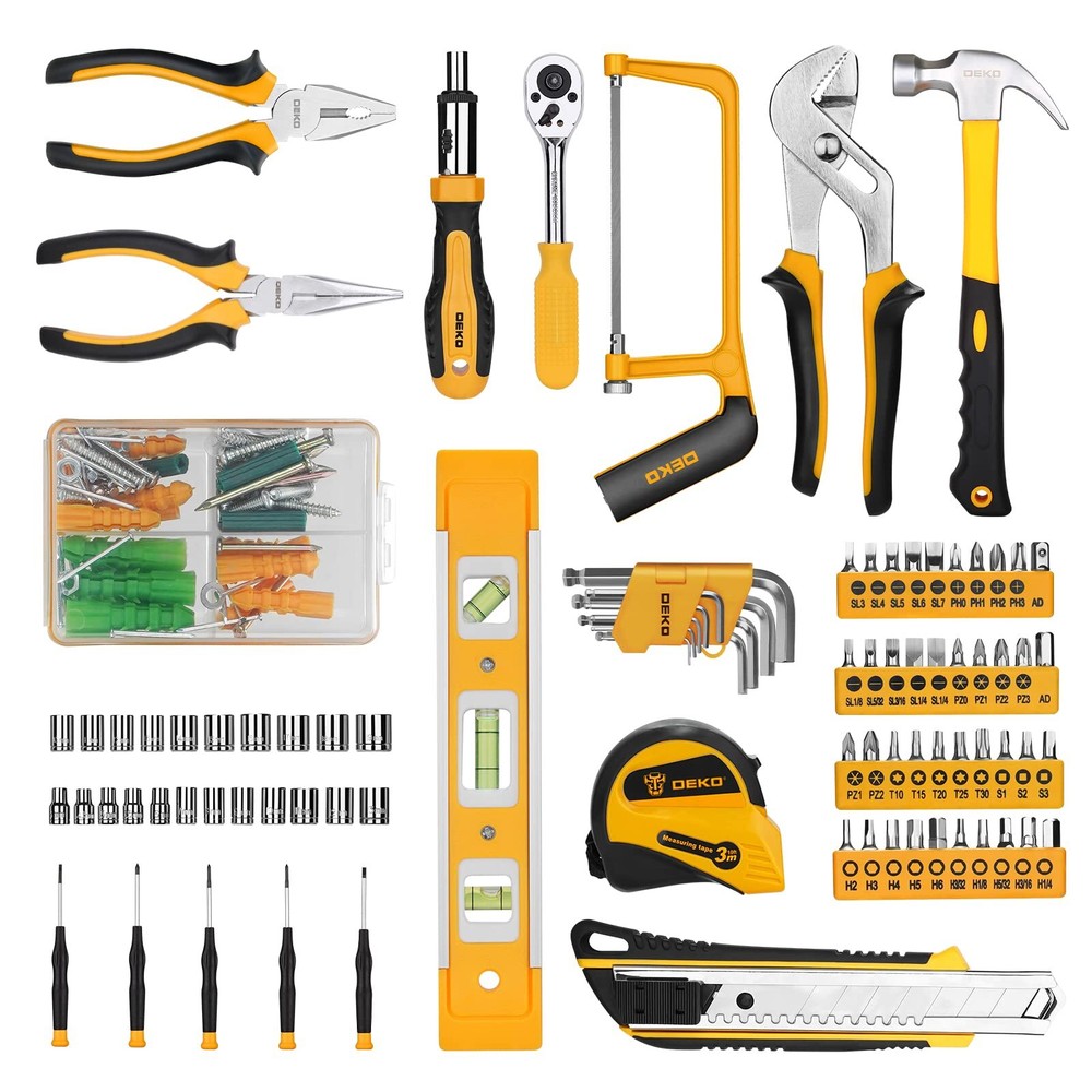 228 Piece Socket Wrench Auto Repair Tool Combination Package Mixed Tool Set Hand