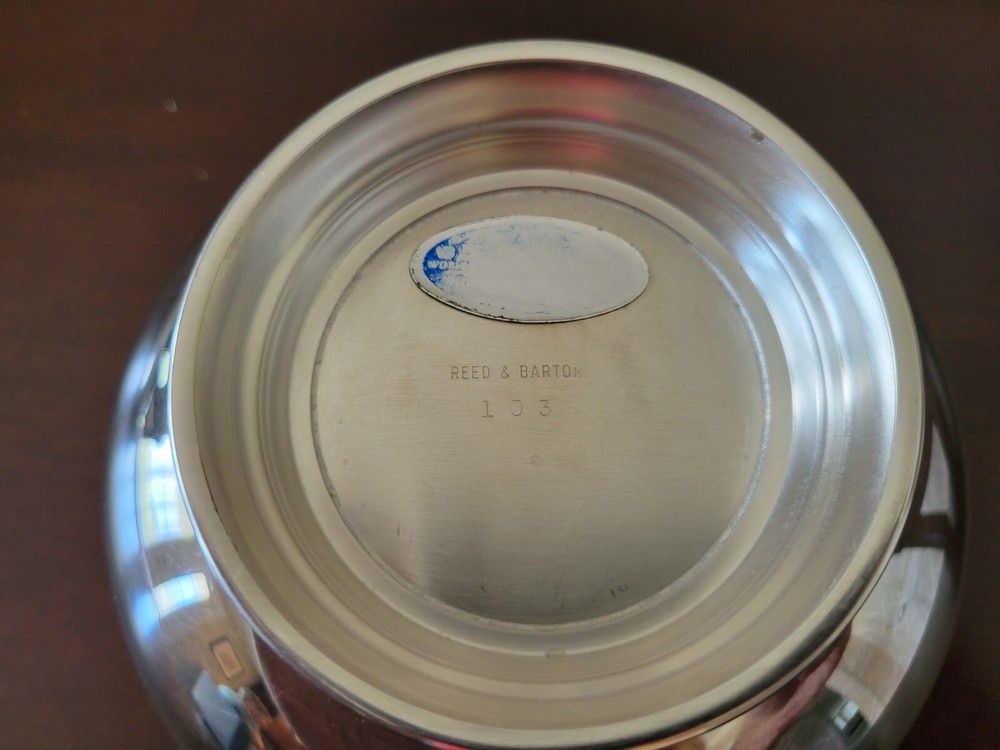 Reed and Barton Silverplate Large Bowl #103