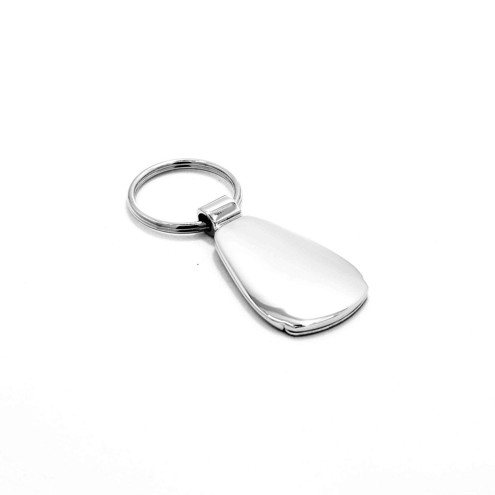 Fleur-De-Lis Tear Drop Key Chain