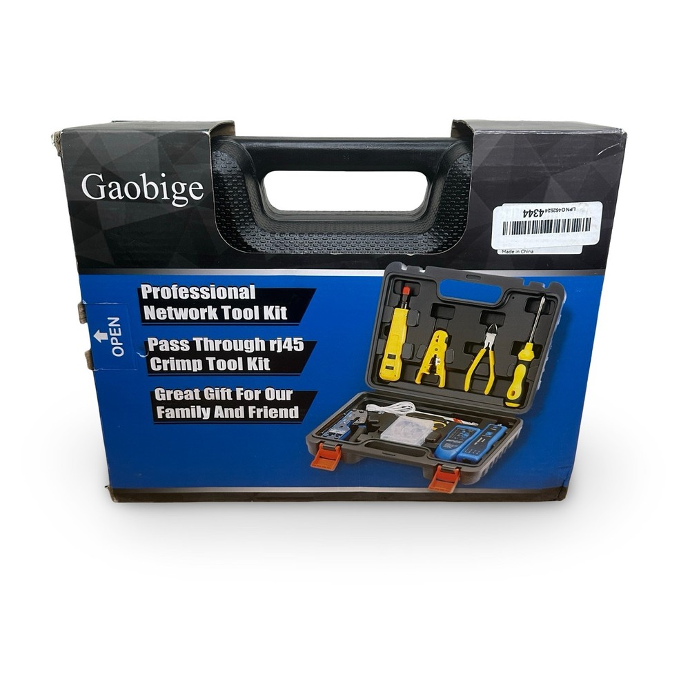Gaobige Professional Network Tool Kit RJ45 Pass Through Missing Crimp Tool
