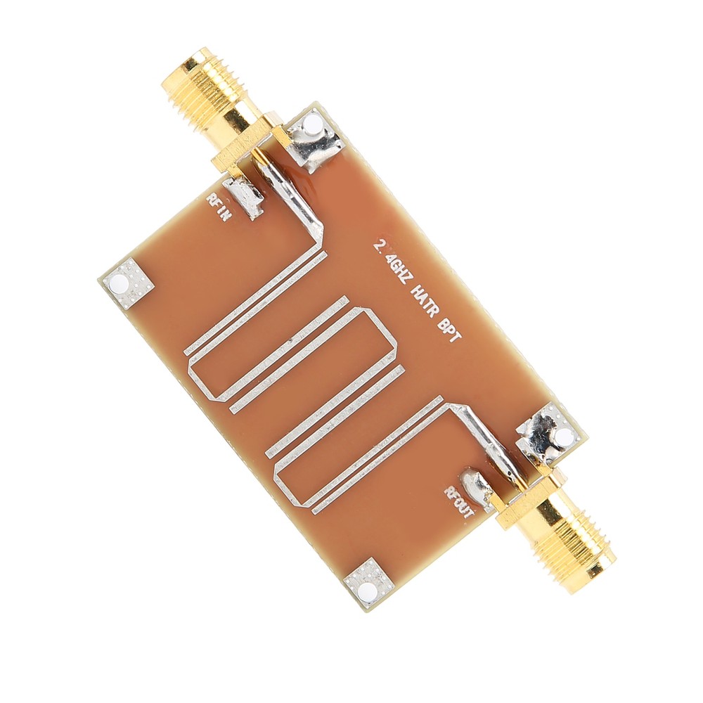 Bandpass Filter Module Microstrip Signal Board 2.4GHz Accessory Electronic Compˇ