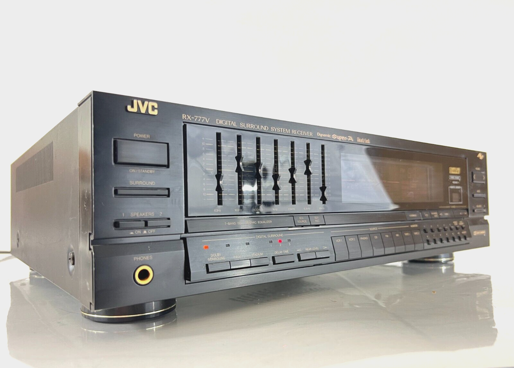 JVC RX-777VSBK AM FM Digital Surround System Receiver