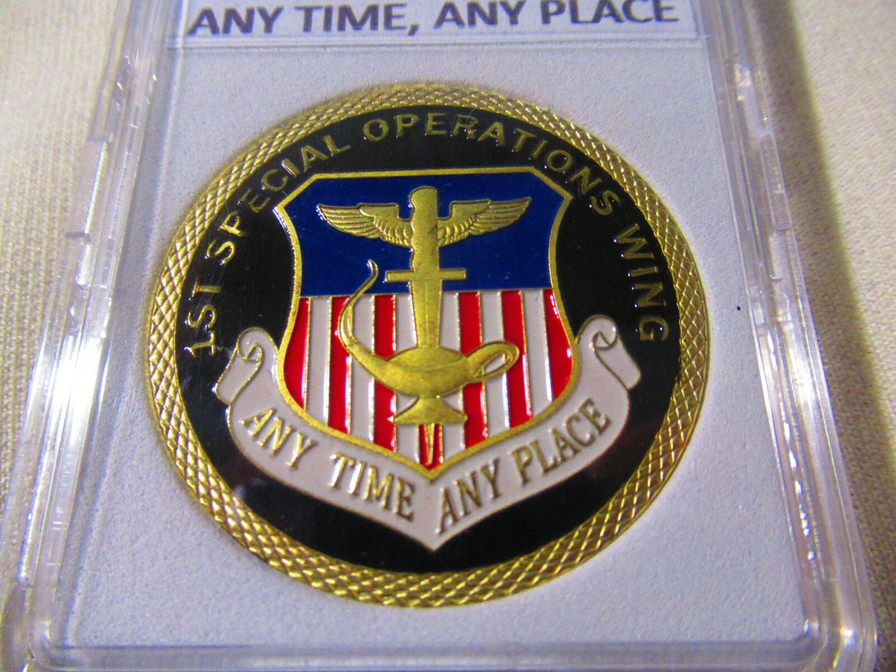 AIR FORCE 1st SPECIAL OPERATIONS WING Challenge Coin