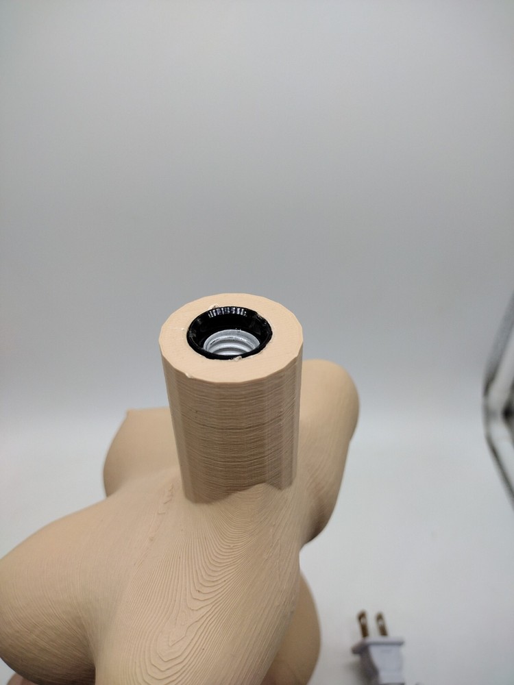 Female Torso NL - 3d Printed Paintable Lamp / Nightlight