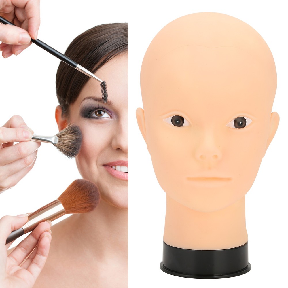 Bald Mannequin Head Makeup Training Practice Hat Wig Display Mannequin Head BEA