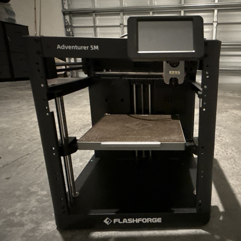 Flashforge Adventurer 5M 3D Printer Touchscreen USB Interface