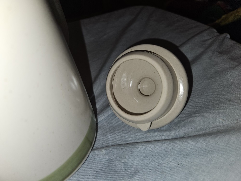 Spring Collection Stoneware Coffee Pot 9"