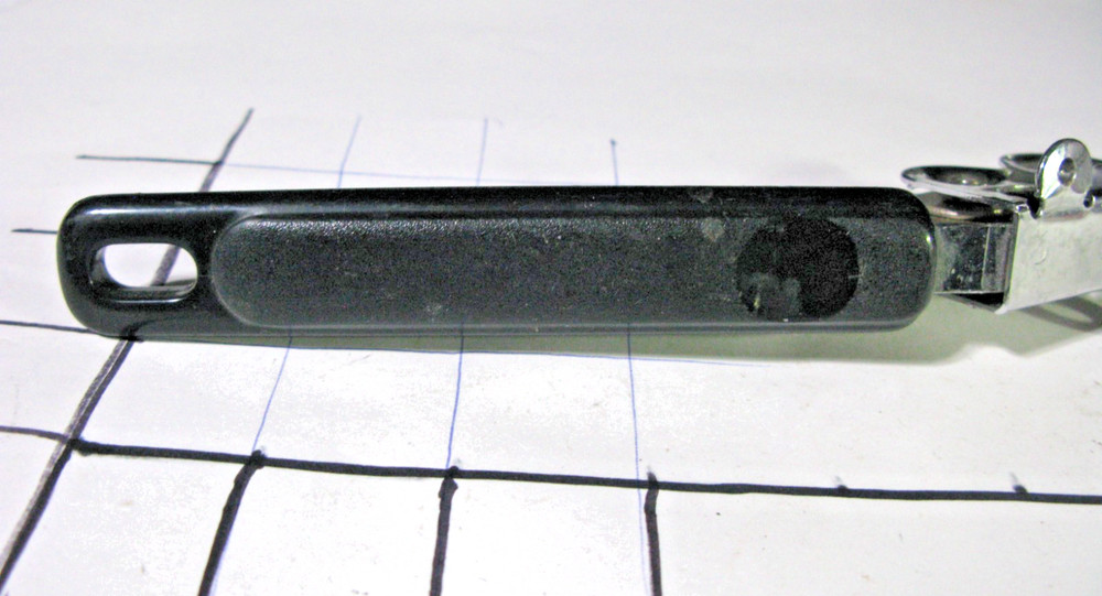 Vintge EKCO Knife Sharpener, Pull Through, Black Handle-Excellent Used Condition