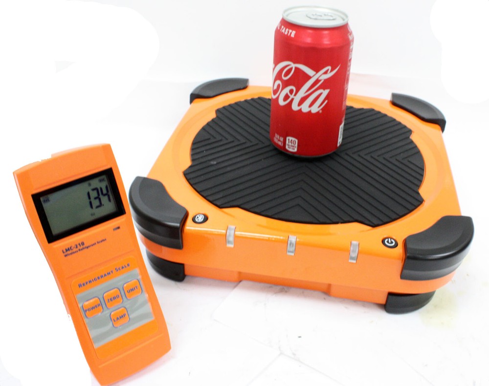 Bluetooth Wireless Refrigerant Digital Scale Platform Weight Scale 220lbs w/Cas