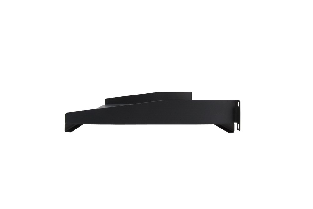 2-Pack Vented Server Shelf 1U Rack Mount 19", 10" Deep, 11lb Capacity, Black