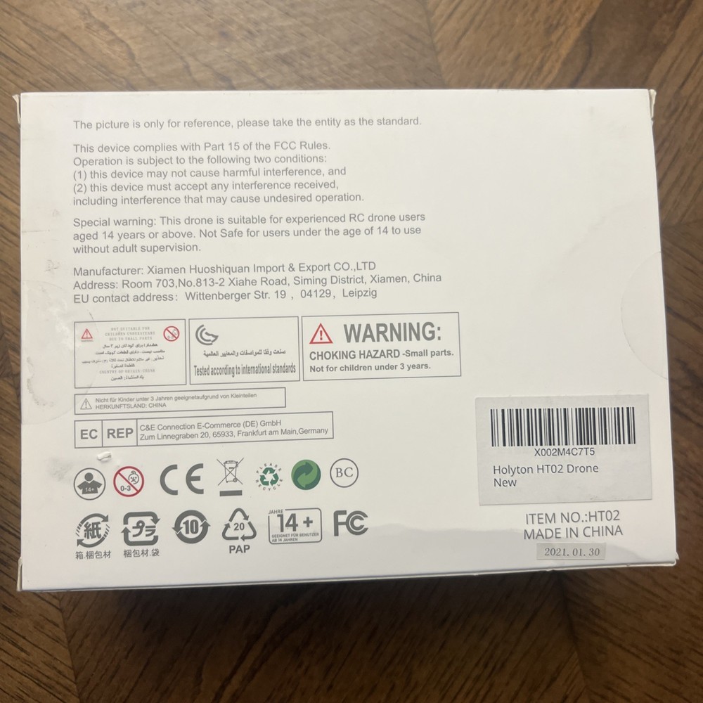 Mini Drone 3 Speed Modes Altitude Hold - New In Box
