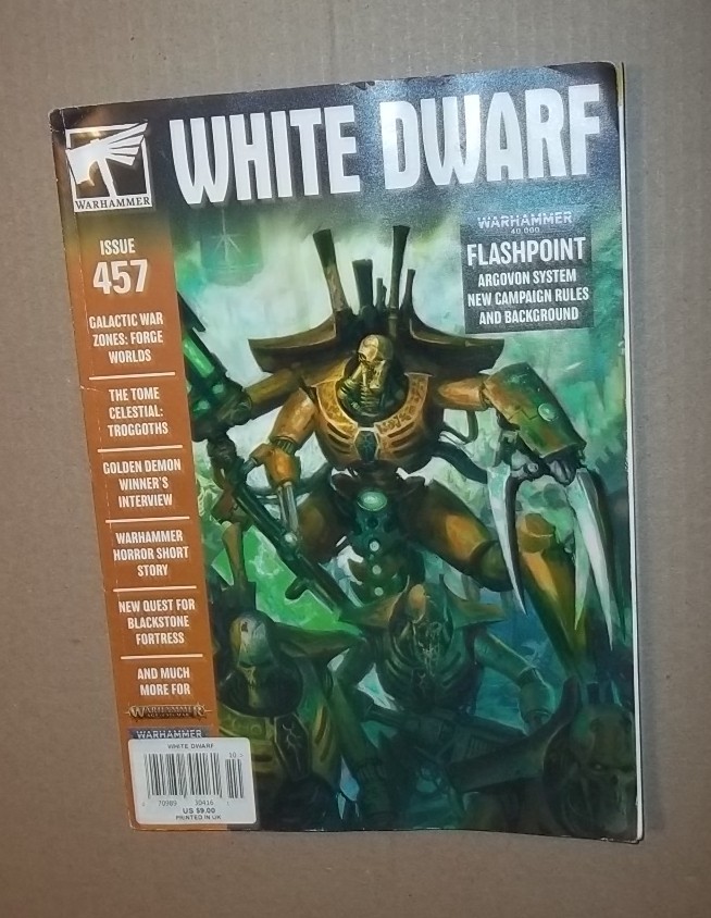 Warhammer White Dwarf October 2020 issue 457 troggoths
