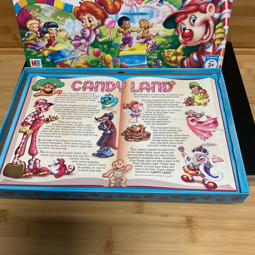 Candy Land Board Game 2005 Milton Bradley Complete Vintage