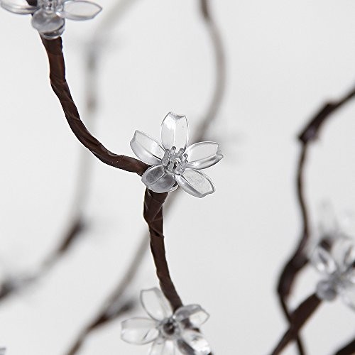 Cherry Blossom Tree 5FT 128 LED Lighted Tree for Decoration Inside Warm White