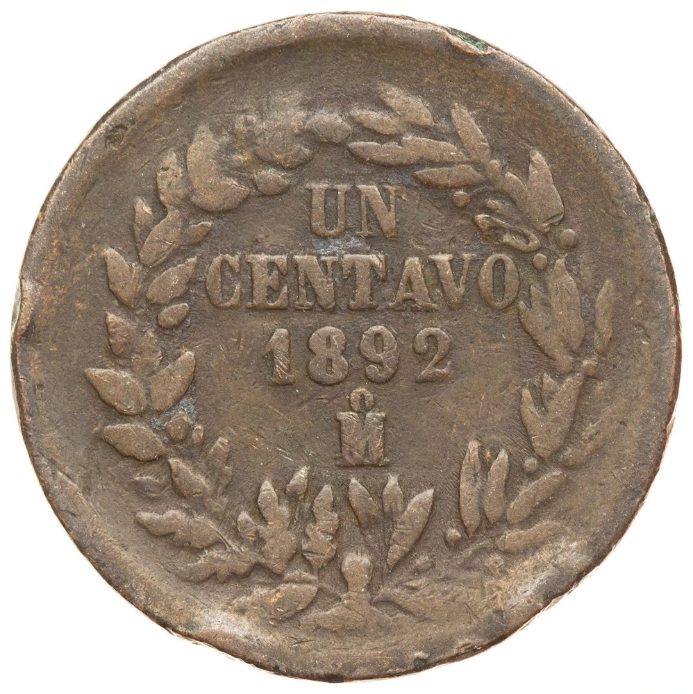 Mexico - 1 Centavo 1892