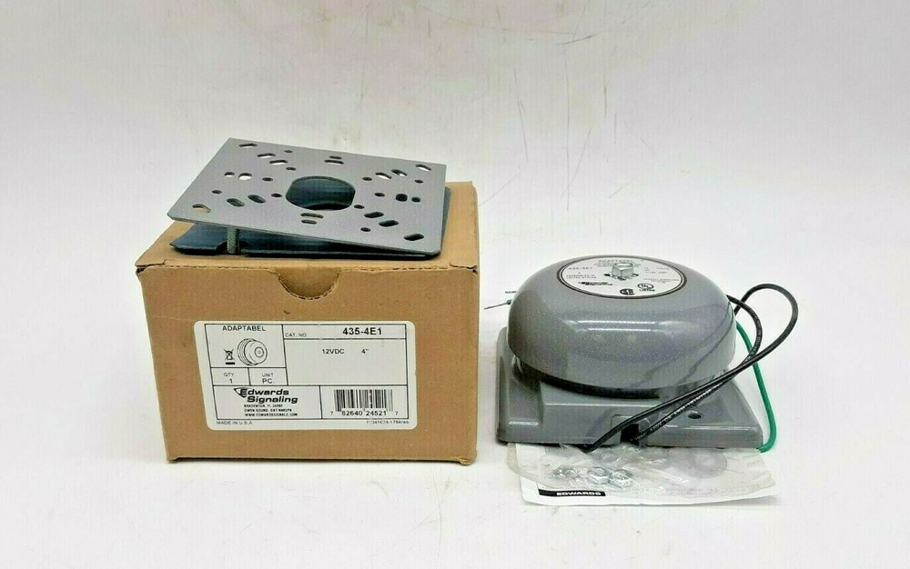 Edwards Signaling 435-4E1 DC Vibrating Bell